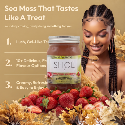 Strawberry Seamoss Gel 16oz