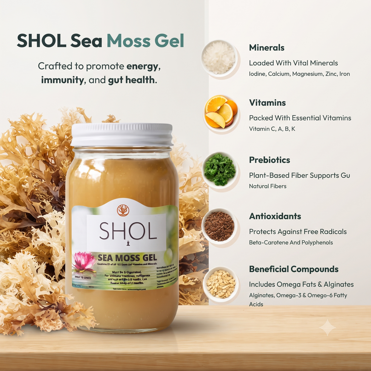 Seamoss Gel 32oz
