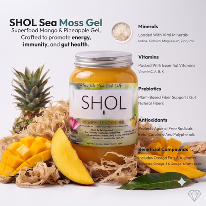 Mango Seamoss Gel 16oz