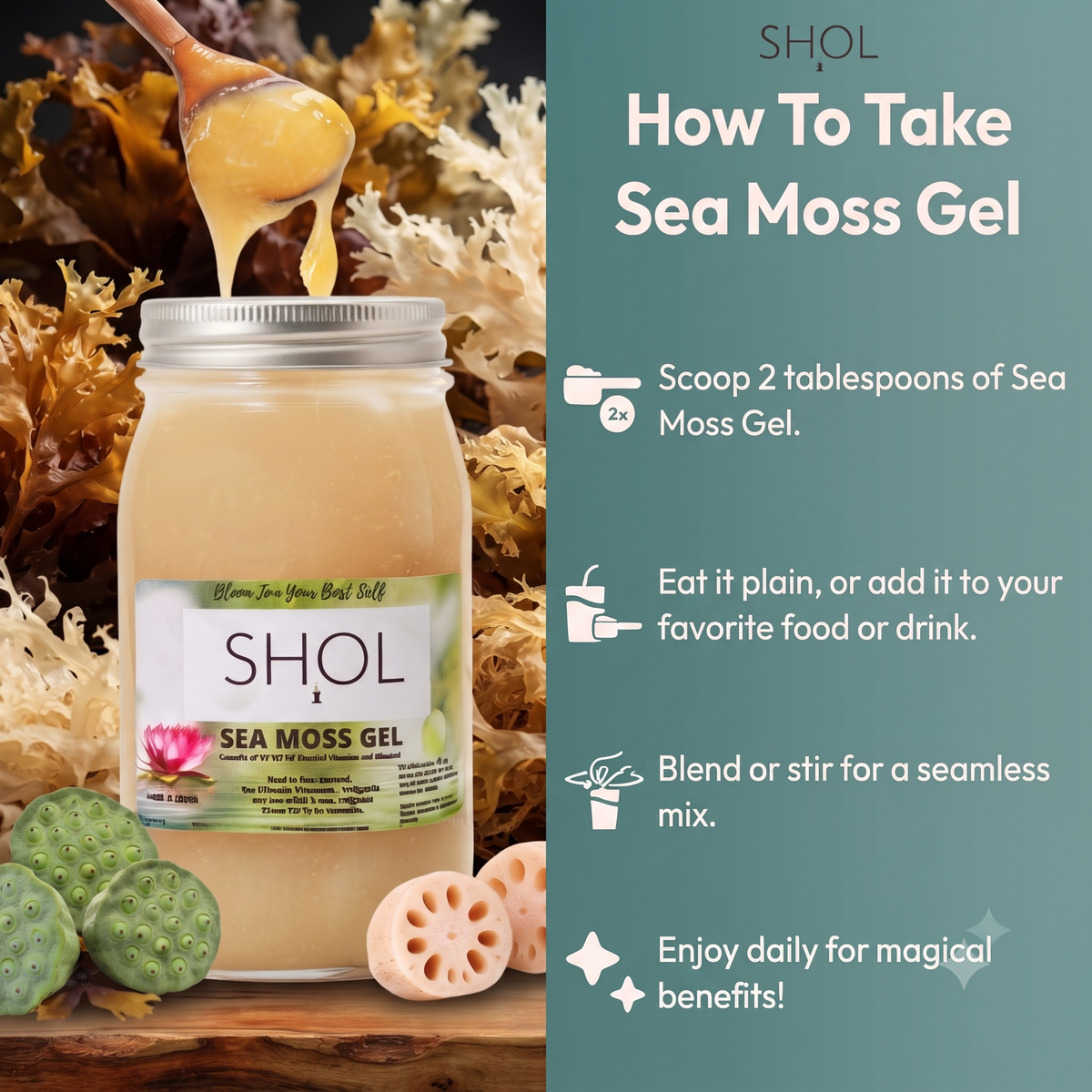 Seamoss Gel 32oz